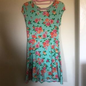 Flower spring dress